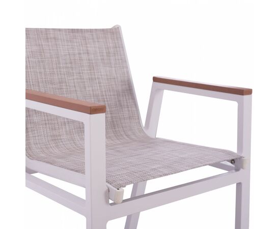 ΣΚΑΜΠΟ ΜΠΑΡ ΑΛΟΥΜΙΝΙΟΥ ΛΕΥΚΟ ΜΕ POLYWOOD 52 x 58 x 108 εκ. HM5790.01 - ΣΚΑΜΠΩ στο Milonadakis.gr