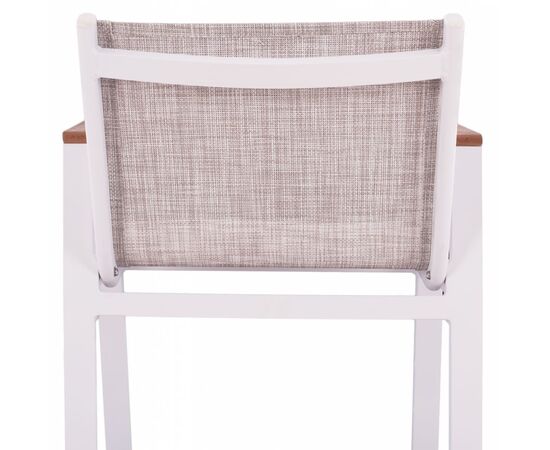 ΣΚΑΜΠΟ ΜΠΑΡ ΑΛΟΥΜΙΝΙΟΥ ΛΕΥΚΟ ΜΕ POLYWOOD 52 x 58 x 108 εκ. HM5790.01 - ΣΚΑΜΠΩ στο Milonadakis.gr
