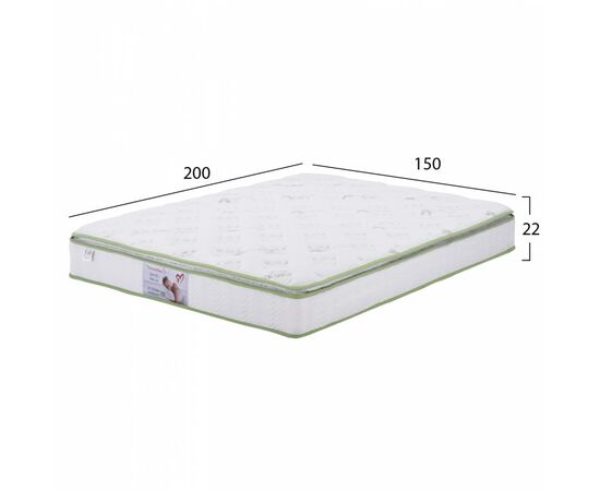 ΣΤΡΩΜΑ CONTINUOUS SPRING ΑΝΩΣΤΡΩΜΑ ALOE VERA 150X200 HM372.15 ΜΟΝΗΣ ΟΨΗΣ - CONTINUOUS SPRING στο Milonadakis.gr