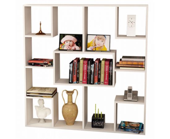 ΒΙΒΛΙΟΘΗΚΗ YOLANTHE ΜΕΛΑΜΙΝΗΣ HM9029.01 ΛΕΥΚΗ 120x22x123,6Υ εκ. - ΒΙΒΛΙΟΘΗΚΕΣ στο Milonadakis.gr