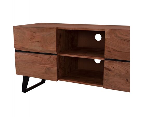 ΕΠΙΠΛΟ TV ALICIA ΜΑΣΙΦ ΞΥΛΟ ΑΚΑΚΙΑΣ ΦΥΣΙΚΟ HM8174.11 130x43x66Y εκ. - ΕΠΙΠΛΑ ΤΗΛΕΟΡΑΣΗΣ στο Milonadakis.gr