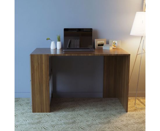 ΓΡΑΦΕΙΟ ΜΕΛΑΜΙΝΗΣ ΜΕ ΑΠΟΣΠΩΜΕΝΑ ΡΑΦΙΑ KAIRO HM9120.01 ΚΑΡΥΔΙ ΓΚΡΙ 120x64x74,2Υ εκ. - ΓΡΑΦΕΙΑ στο Milonadakis.gr