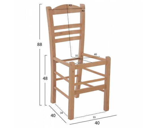 ΚΑΡΕΚΛΑ ΕΠΙΛΟΧΙΑ ΑΒΑΦΗ ΣΚΕΛΕΤΟΣ HM5575.02 40x40x88 εκ. - ΕΠΙΠΛΑ ΤΑΒΕΡΝΑΣ - ΚΑΦΕΝΕΙΟΥ στο Milonadakis.gr