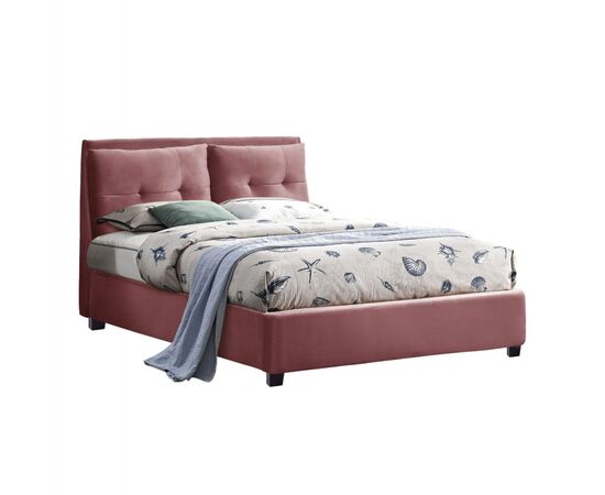 ΚΡΕΒΑΤΙ BILLIE ΜΕ ΒΕΛΟΥΔΟ ΣΑΠΙΟ ΜΗΛΟ HM551.12 160Χ200 - ΚΡΕΒΑΤΙΑ στο Milonadakis.gr