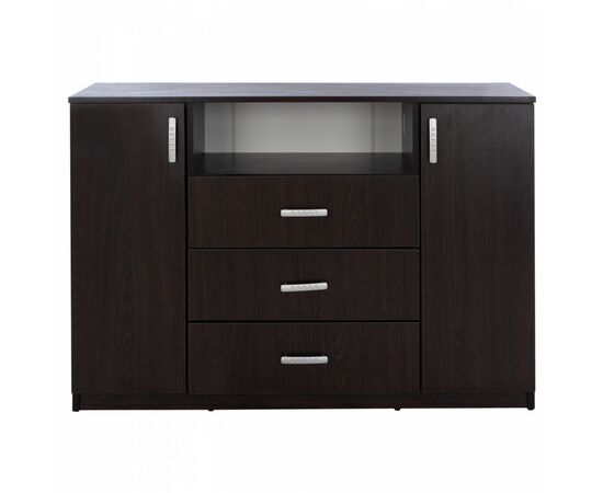 ΜΠΟΥΦΕΣ ΜΕ 2 ΝΤΟΥΛΑΠΙΑ Κ 3 ΣΥΡΤΑΡΙΑ ADLER WENGE HM2430.02 120X45X85Y εκ. - ΜΠΟΥΦΕΔΕΣ-ΚΟΝΣΟΛΕΣ στο Milonadakis.gr