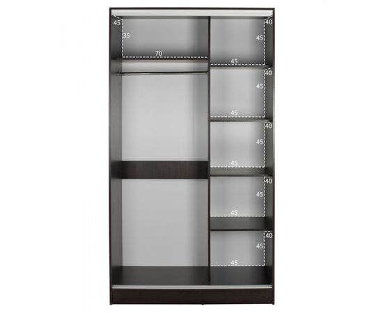 ΝΤΟΥΛΑΠΑ ΣΥΡΟΜΕΝΗ ADLER ΣΥΡΟΜΕΝΗ ΜΕΛΑΜΙΝΗΣ 120x60x220Υεκ. ΔΙΦΥΛΛΗ WENGE ΜΕ ΚΑΘΡΕΠΤΗ HM2460.02 - ΝΤΟΥΛΑΠΕΣ στο Milonadakis.gr