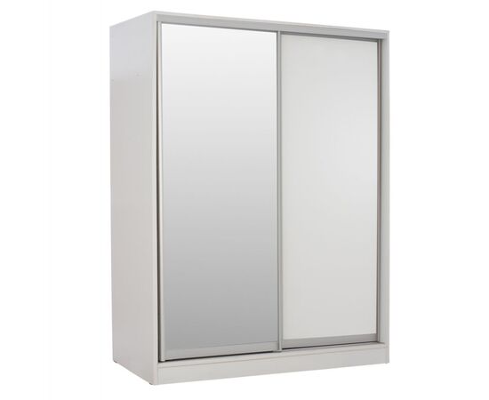 ΝΤΟΥΛΑΠΑ ADLER ΜΕΛΑΜΙΝΗΣ ΛΕΥΚΗ ΜΕ ΚΑΘΡΕΠΤΗ HM2434.03 160x60x210 εκ. - ΝΤΟΥΛΑΠΕΣ στο Milonadakis.gr
