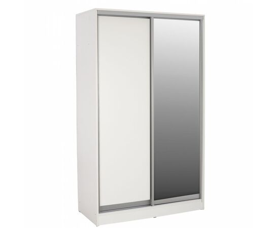 ΝΤΟΥΛΑΠΑ ΣΥΡΟΜΕΝΗ ADLER ΜΕΛΑΜΙΝΗΣ 120x60x220Yεκ. ΔΙΦΥΛΛΗ ΛΕΥΚΗ ΜΕ ΚΑΘΡΕΠΤΗ HM2460.03 - ΝΤΟΥΛΑΠΕΣ στο Milonadakis.gr