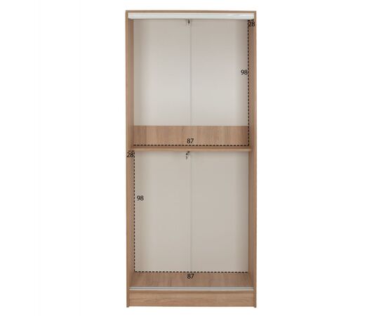 ΝΤΟΥΛΑΠΑ ΣΥΡΟΜΕΝΗ ADLER ΜΕΛΑΜΙΝΗΣ 90x45x210Yεκ. SONAMA OAK 2ΦΥΛΛΗ HM2436.01 - ΝΤΟΥΛΑΠΕΣ στο Milonadakis.gr