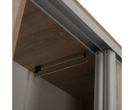 ΝΤΟΥΛΑΠΑ ΣΥΡΟΜΕΝΗ ADLER ΜΕΛΑΜΙΝΗΣ 90x45x210Yεκ. SONAMA OAK 2ΦΥΛΛΗ HM2436.01 - ΝΤΟΥΛΑΠΕΣ στο Milonadakis.gr