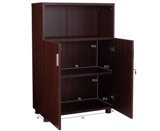 ΝΤΟΥΛΑΠΙ ΓΡΑΦΕΙΟΥ VALORA ΕΠΑΓΓΕΛΜΑΤΙΚΟ HM2058.12 WENGE 80x38x118,5 - ΝΤΟΥΛΑΠΙΑ στο Milonadakis.gr