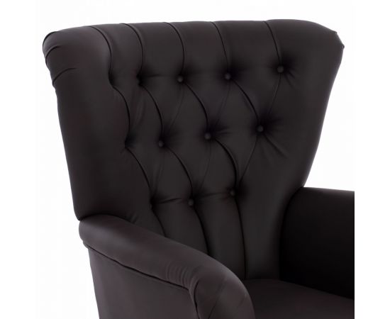 ΠΟΛΥΘΡΟΝΑ ΜΠΕΡΖΕΡΑ Τ. CHESTERFIELD ΣΕ ΧΡΩΜΑ ΚΑΦΕ HM9217.03 87x88x100 εκ. - ΚΑΡΕΚΛΕΣ - ΠΟΛΥΘΡΟΝΕΣ ΕΣ. στο Milonadakis.gr
