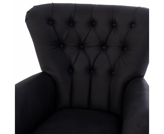 ΠΟΛΥΘΡΟΝΑ ΜΠΕΡΖΕΡΑ Τ. CHESTERFIELD ΣΕ ΧΡΩΜΑ ΜΑΥΡΟ HM9217.01 87x88x100 εκ. - ΚΑΡΕΚΛΕΣ - ΠΟΛΥΘΡΟΝΕΣ ΕΣ. στο Milonadakis.gr