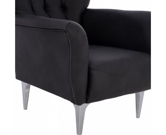 ΠΟΛΥΘΡΟΝΑ ΜΠΕΡΖΕΡΑ Τ. CHESTERFIELD ΣΕ ΧΡΩΜΑ ΜΑΥΡΟ HM9217.01 87x88x100 εκ. - ΚΑΡΕΚΛΕΣ - ΠΟΛΥΘΡΟΝΕΣ ΕΣ. στο Milonadakis.gr
