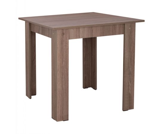 ΤΡΑΠΕΖΙ ΚΟΥΖΙΝΑΣ KELVIN HM2427.05, SONOMA OAK TRUFFLE, 80x80x77εκ. - ΤΡΑΠΕΖΙΑ ΚΟΥΖΙΝΑΣ στο Milonadakis.gr