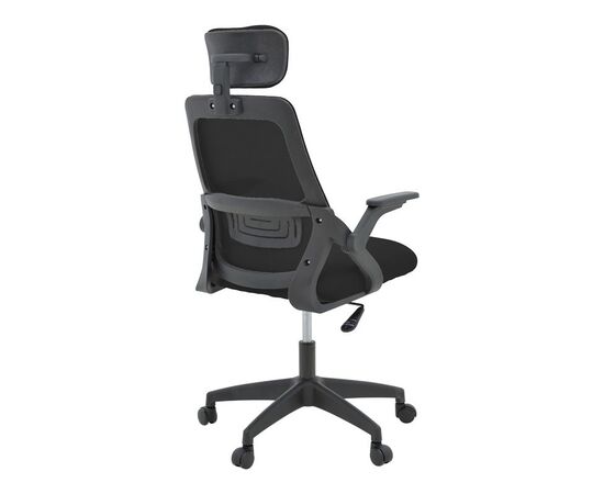 Καρέκλα γραφείου Peja pakoworld mesh ύφασμα μαύρο 58x60x107-117εκ - ΚΑΡΕΚΛΕΣ ΓΡΑΦΕΙΟΥ στο Milonadakis.gr