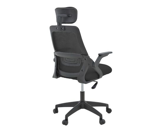 Καρέκλα γραφείου Peja pakoworld mesh ύφασμα μαύρο 58x60x107-117εκ - ΚΑΡΕΚΛΕΣ ΓΡΑΦΕΙΟΥ στο Milonadakis.gr