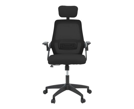 Καρέκλα γραφείου Peja pakoworld mesh ύφασμα μαύρο 58x60x107-117εκ - ΚΑΡΕΚΛΕΣ ΓΡΑΦΕΙΟΥ στο Milonadakis.gr