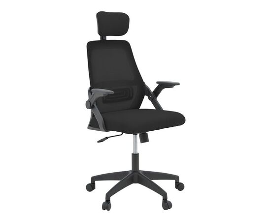 Καρέκλα γραφείου Peja pakoworld mesh ύφασμα μαύρο 58x60x107-117εκ - ΚΑΡΕΚΛΕΣ ΓΡΑΦΕΙΟΥ στο Milonadakis.gr