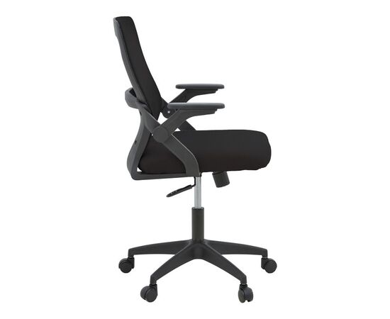 Καρέκλα γραφείου Reji pakoworld mesh ύφασμα μαύρο 58x60x89-99εκ - ΓΡΑΦΕΙΑ στο Milonadakis.gr