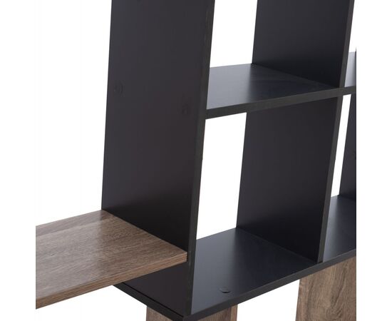 ΒΙΒΛΙΟΘΗΚΗ BRODY HM8771.02 136X22X136 ΓΚΡΙ - ΒΙΒΛΙΟΘΗΚΕΣ στο Milonadakis.gr