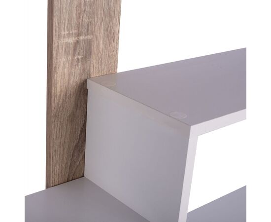 ΒΙΒΛΙΟΘΗΚΗ MARCELINE HM8772.01 100Χ21Χ124,5 ΛΕΥΚΟ - ΒΙΒΛΙΟΘΗΚΕΣ στο Milonadakis.gr