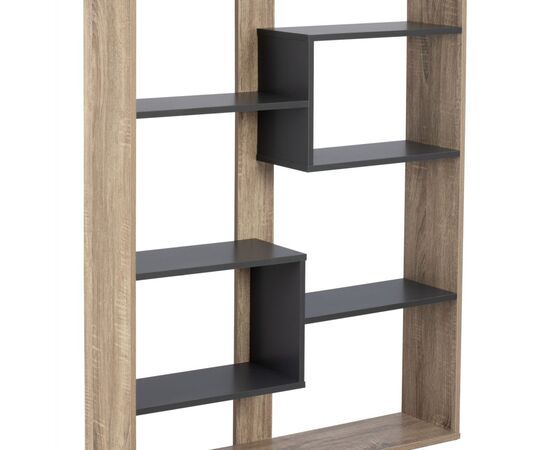 ΒΙΒΛΙΟΘΗΚΗ MARCELINE HM8772.02 100Χ21Χ124,5 ΓΚΡΙ - ΒΙΒΛΙΟΘΗΚΕΣ στο Milonadakis.gr