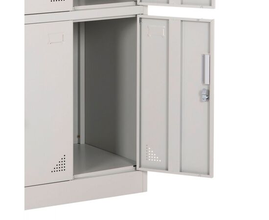 ΦΟΡΙΑΜΟΣ ΜΕΤΑΛΛΙΚΟΣ MALMOE HM5636.11 9 ΝΤΟΥΛΑΠΑΚΙΑ ΜΕ ΚΛΕΙΔΑΡΙΕΣ-ΓΚΡΙ 90x40x185Υεκ. - ΝΤΟΥΛΑΠΕΣ ΠΛΑΣΤΙΚΕΣ-ΜΕΤΑΛΛΙΚΕΣ στο Milonadakis.gr
