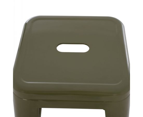 ΣΚΑΜΠΟ BAR ΜΕΤΑΛΛΙΚΟ MELITA ΣΕ DARK OLIVE GREEN HM8642.03 43x43x78 εκ. - ΣΚΑΜΠΟ ΜΠΑΡ στο Milonadakis.gr