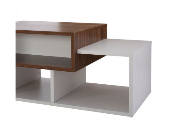 ΤΡΑΠΕΖΙ ΣΑΛΟΝΙΟΥ SERGIO ΚΑΡΥΔΙ ΛΕΥΚΟ HM9161 88x45x40 εκ. - ΤΡΑΠΕΖΑΚΙΑ ΣΑΛΟΝΙΟΥ στο Milonadakis.gr