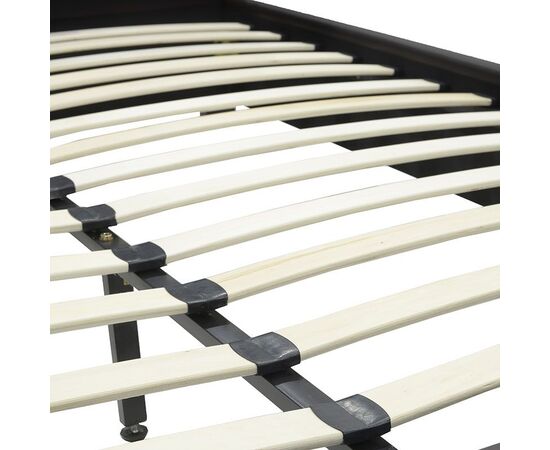 Κρεβάτι Nevil pakoworld 150x200 PU χρώμα μαύρο ματ - ΚΡΕΒΑΤΙΑ στο Milonadakis.gr