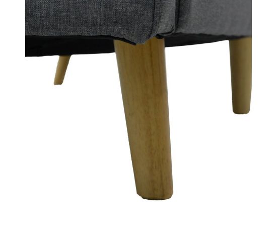 Καναπές-κρεβάτι Flexible pakoworld σε ανθρακί ύφασμα 198x87x76εκ - ΚΑΝΑΠΕΔΕΣ-ΣΑΛΟΝΙΑ στο Milonadakis.gr