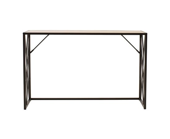 Κονσόλα Ivy pakoworld χρώμα καρυδί-μαύρο 120x35x75εκ - ΣΥΡΤΑΡΙΕΡΕΣ - ΤΟΥΑΛΕΤΕΣ στο Milonadakis.gr