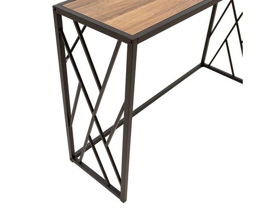 Κονσόλα Ivy pakoworld χρώμα καρυδί-μαύρο 120x35x75εκ - ΣΥΡΤΑΡΙΕΡΕΣ - ΤΟΥΑΛΕΤΕΣ στο Milonadakis.gr