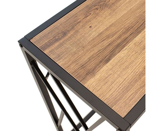 Κονσόλα Ivy pakoworld χρώμα καρυδί-μαύρο 120x35x75εκ - ΣΥΡΤΑΡΙΕΡΕΣ - ΤΟΥΑΛΕΤΕΣ στο Milonadakis.gr