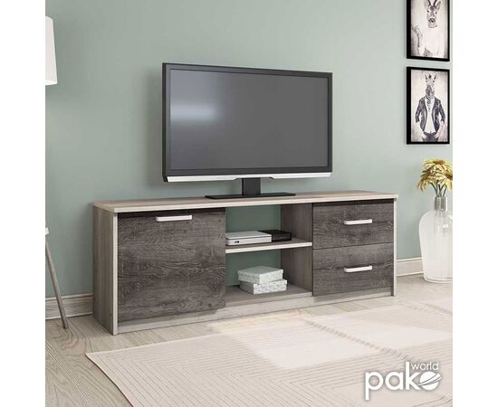Έπιπλο τηλεόρασης OLYMPUS pakoworld χρώμα castillo-toro 160x39,5x50,5εκ - ΕΠΙΠΛΑ ΤΗΛΕΟΡΑΣΗΣ στο Milonadakis.gr