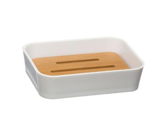 Σετ αξεσουάρ μπάνιου Nature pakoworld 2τμχ pp χρώμα λευκό - ΟΡΓΑΝΩΣΗ ΣΠΙΤΙΟΥ στο Milonadakis.gr