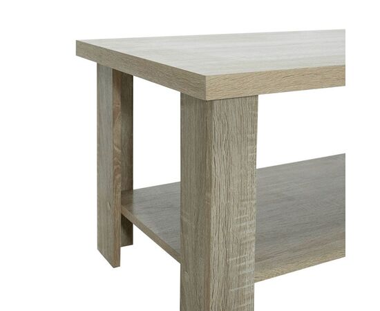 Τραπέζι σαλονιού RIANO pakoworld χρώμα sonoma 89,5x49,5x42,5εκ - ΤΡΑΠΕΖΑΚΙΑ ΣΑΛΟΝΙΟΥ στο Milonadakis.gr
