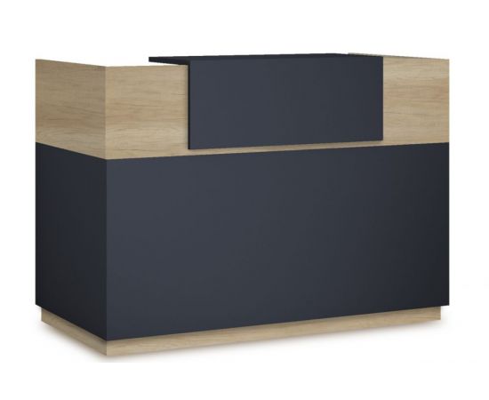 Γραφείο reception Lotus pakoworld σε χρώμα φυσικό - ανθρακί 180x70x110εκ - ΓΡΑΦΕΙΑ στο Milonadakis.gr