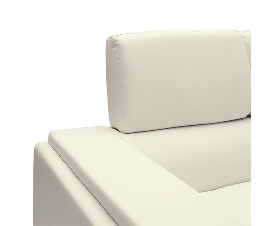 Καναπές Shea pakoworld 2θέσιος PU ivory-inox 158x80x87εκ - ΚΑΝΑΠΕΔΕΣ-ΣΑΛΟΝΙΑ στο Milonadakis.gr