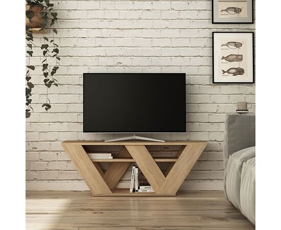 Έπιπλο τηλεόρασης Pipralla pakoworld φυσικό 110x30x40εκ - ΕΠΙΠΛΑ ΤΗΛΕΟΡΑΣΗΣ στο Milonadakis.gr