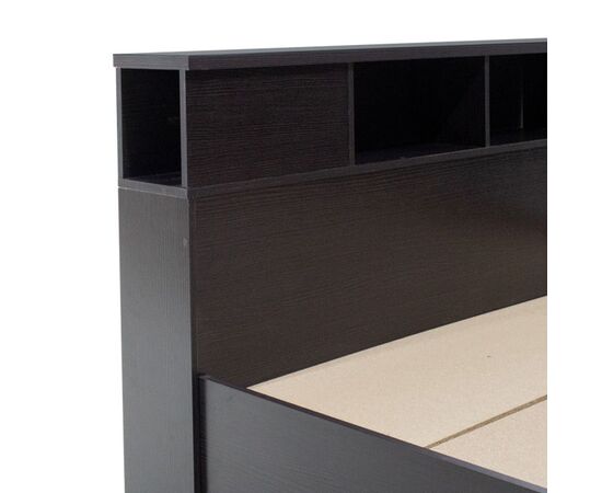 Κρεβάτι OLYMPUS pakoworld χρώμα wenge 160x200εκ - ΚΡΕΒΑΤΙΑ στο Milonadakis.gr