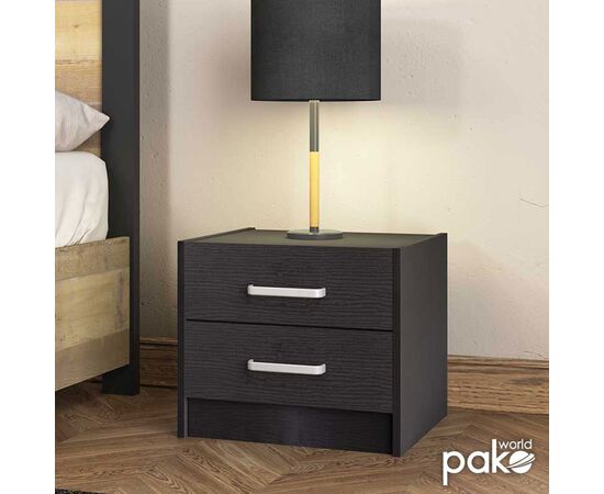 Κομοδίνο OLYMPUS pakoworld χρώμα wenge 47,5x40,5x40,5εκ. - ΚΟΜΟΔΙΝΑ στο Milonadakis.gr