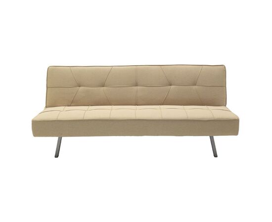 Καναπές-κρεβάτι Travis pakoworld 3θέσιος με ύφασμα μπεζ 175x83x74εκ - ΚΑΝΑΠΕΔΕΣ-ΣΑΛΟΝΙΑ στο Milonadakis.gr