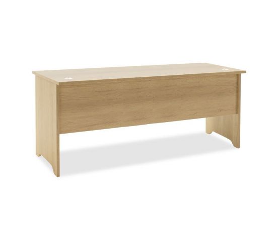 Γραφείο εργασίας επαγγελματικό Amazon pakoworld χρώμα sonoma 180x75x75εκ - ΓΡΑΦΕΙΑ στο Milonadakis.gr