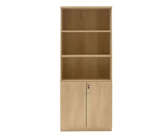 Βιβλιοθήκη γραφείου επαγγελματική Amazon pakoworld χρώμα sonoma 80x40x200εκ - ΒΙΒΛΙΟΘΗΚΕΣ στο Milonadakis.gr