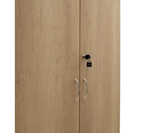 Ντουλάπα γραφείου επαγγελματική Amazon pakoworld χρώμα sonoma 80x40x200εκ - ΒΙΒΛΙΟΘΗΚΕΣ στο Milonadakis.gr