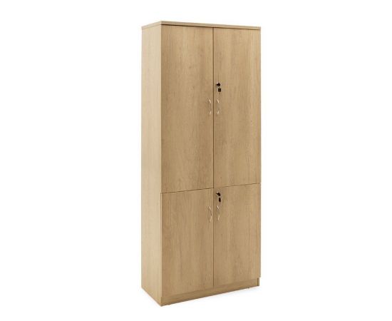 Ντουλάπα γραφείου επαγγελματική Amazon pakoworld χρώμα sonoma 80x40x200εκ - ΒΙΒΛΙΟΘΗΚΕΣ στο Milonadakis.gr
