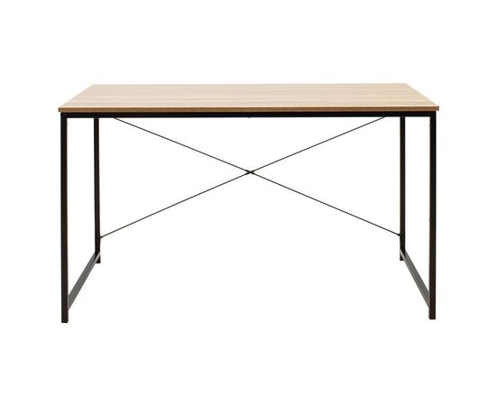 Γραφείο εργασίας Ramon pakoworld φυσικό-μαύρο 120x60,5x70εκ - ΓΡΑΦΕΙΑ στο Milonadakis.gr