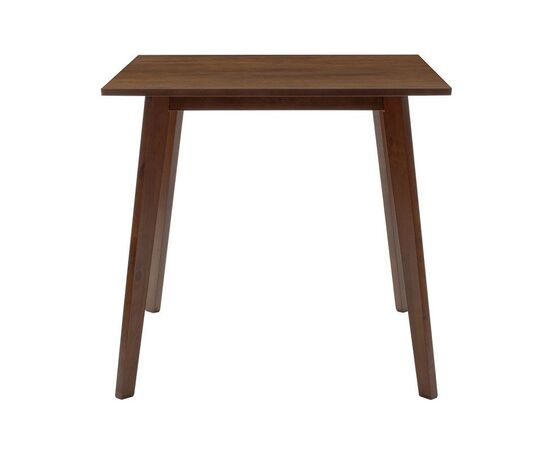Τραπέζι Benson pakoworld MDF σε καρυδί απόχρωση 80x80x75εκ - ΤΡΑΠΕΖΙΑ ΚΟΥΖΙΝΑΣ στο Milonadakis.gr